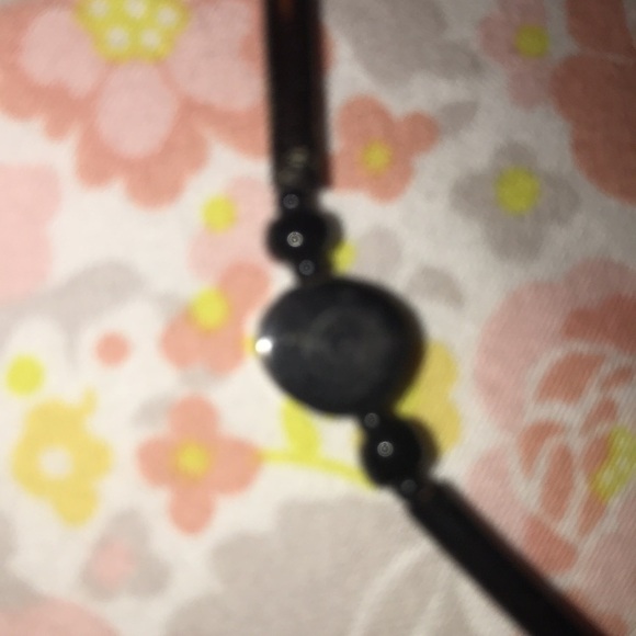 Vintage Bakelite Black Bracelet TESTED - Picture 3 of 4